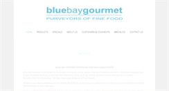 Desktop Screenshot of bluebaygourmet.com.au